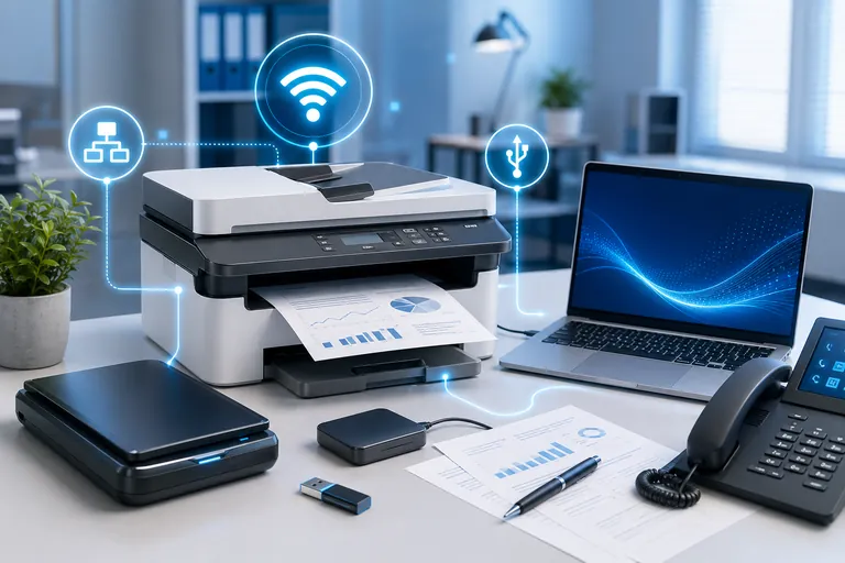 Drucker und Scanner einrichten
