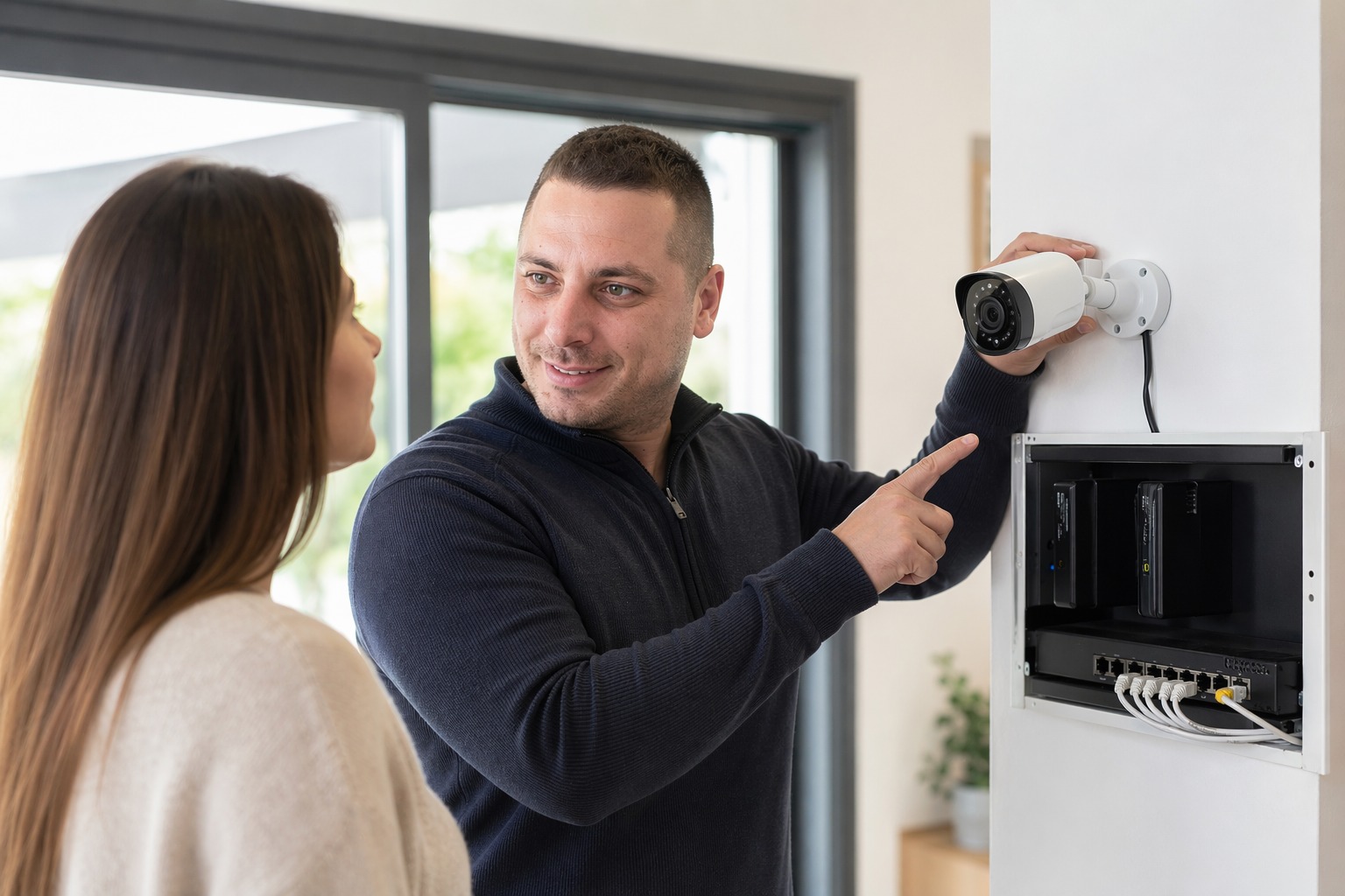 Netzwerk Installation und Rack Service von Feier IT Service